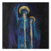 Canvas The Saints (1-piece) - sacred fantasy with figures with a golden halo 47271 additionalThumb 7