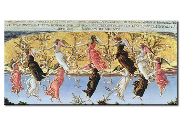 Copie de tableau Nativité mystique (huile sur toile) 51971