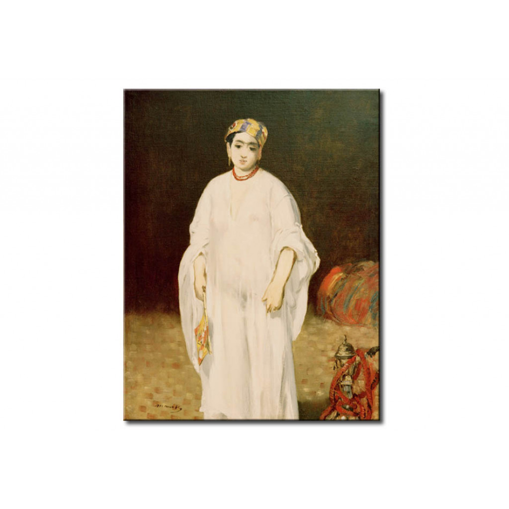 Schilderij  Edouard Manet: Jeune Femme En Costume Oriental (La Sultane)