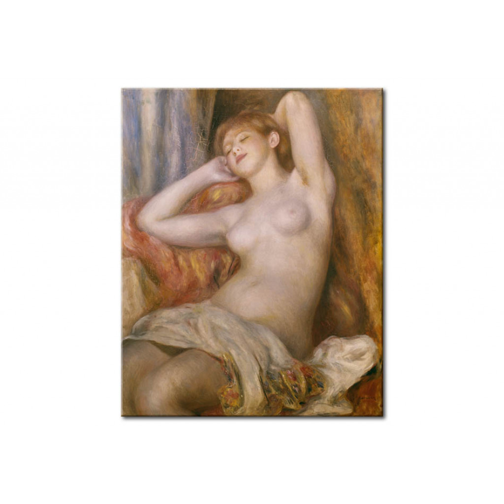 Schilderij  Pierre-Auguste Renoir: La Dormeuse