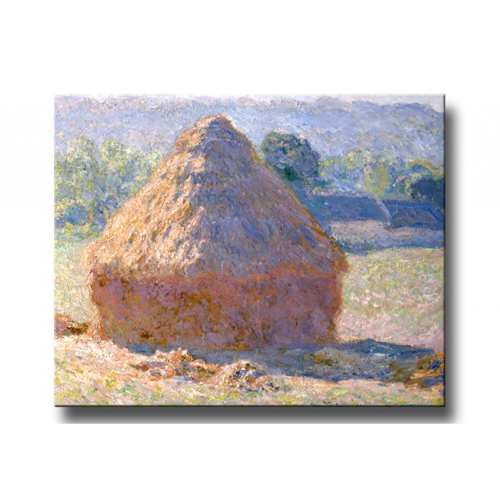 Schilderij  Claude Monet: Le Meules, Fin D'été