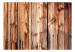 Fototapeta Komnata - brązowa kompozycja o teksturze nieregularnych desek z drewna 91171 additionalThumb 1