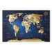 Canvas Print World Map: The Dark Blue Depths 94571 additionalThumb 7