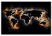 Tablero decorativo en corcho Fiery World [Cork Map] 94671 additionalThumb 2