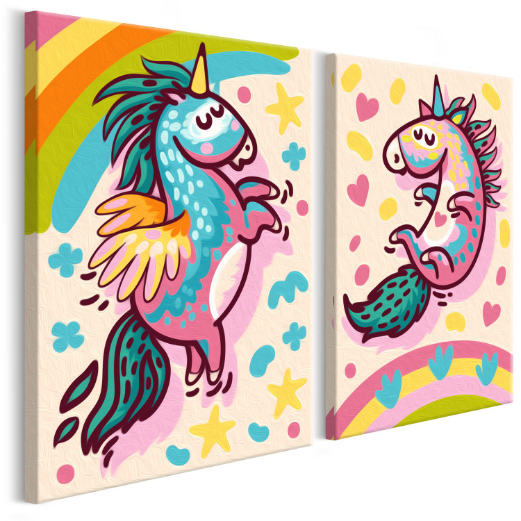 Set para pintar para niños Unicornios regordetes 107281 additionalImage 5