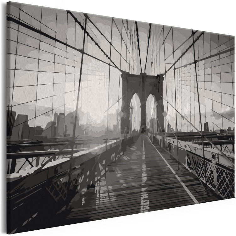 Malen nach Zahlen-Bild für Erwachsene New York Bridge 107681 additionalImage 4
