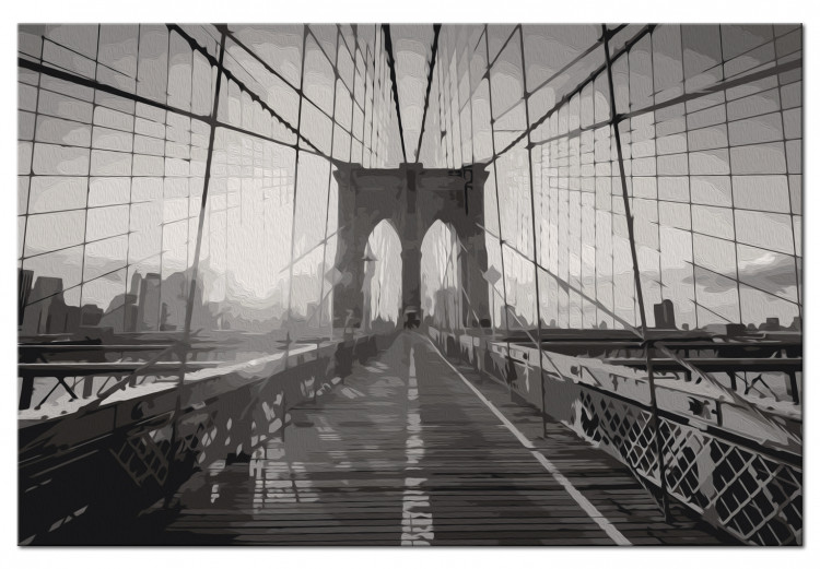 Malen nach Zahlen-Bild für Erwachsene New York Bridge 107681 additionalImage 6