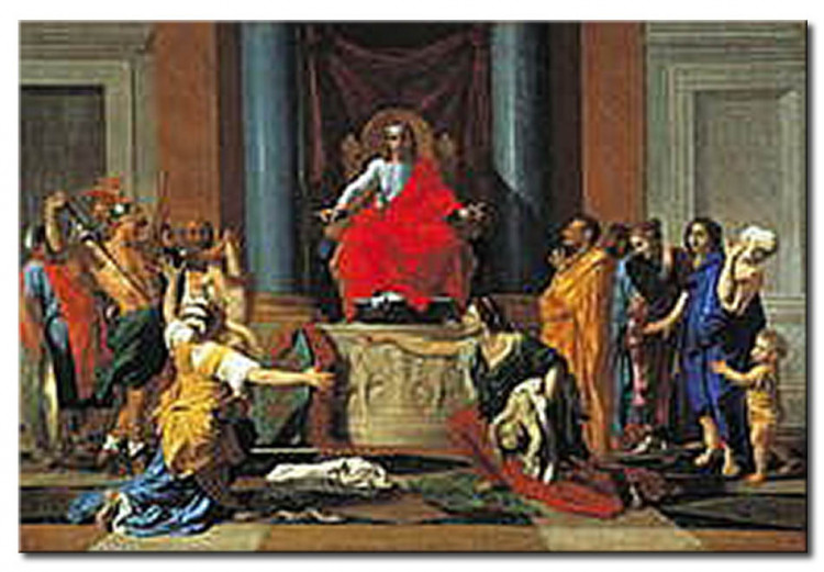 Reprodukcja obrazu The Judgement of Solomon 109481