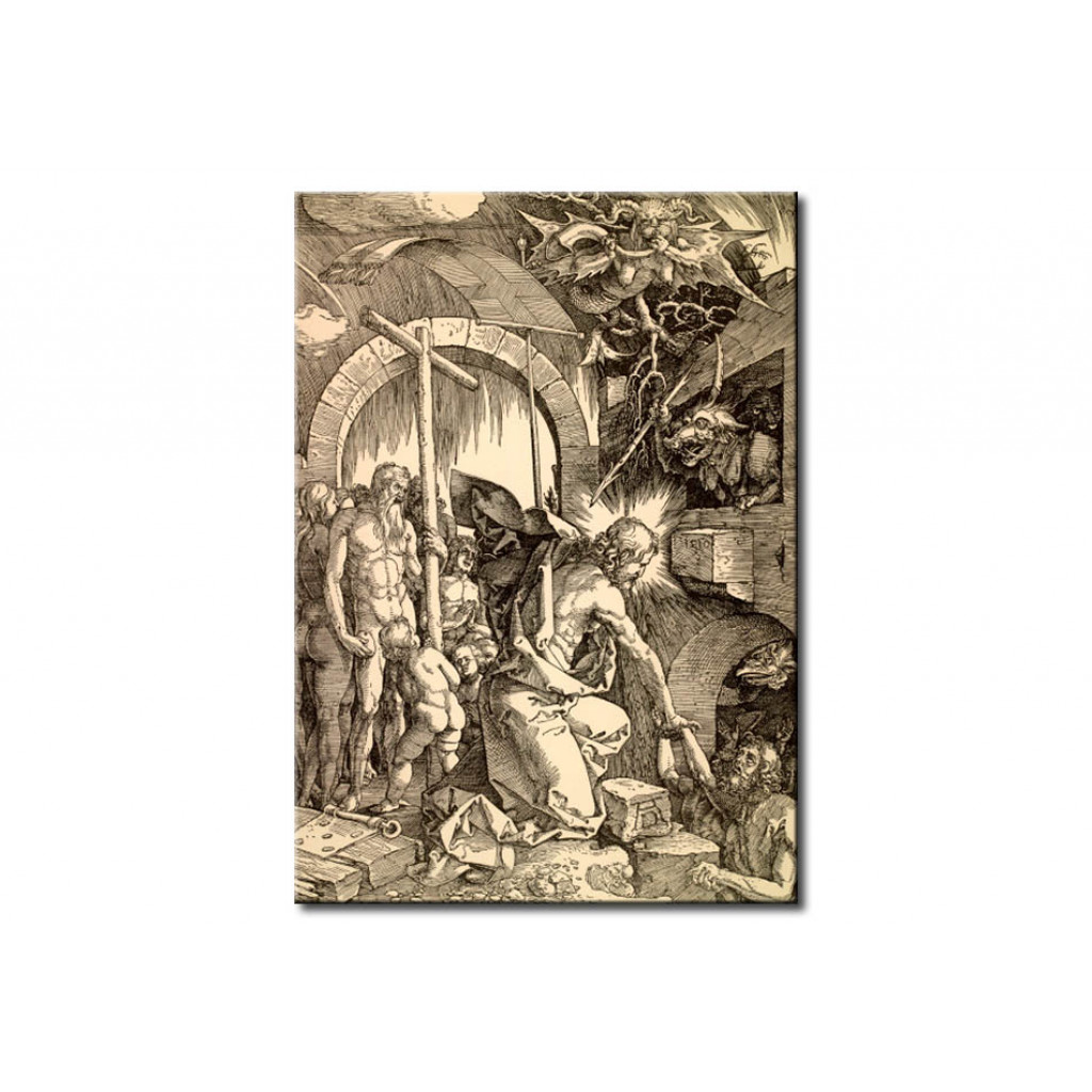 Schilderij  Albrecht Dürer: Christ's Descent Into Hell