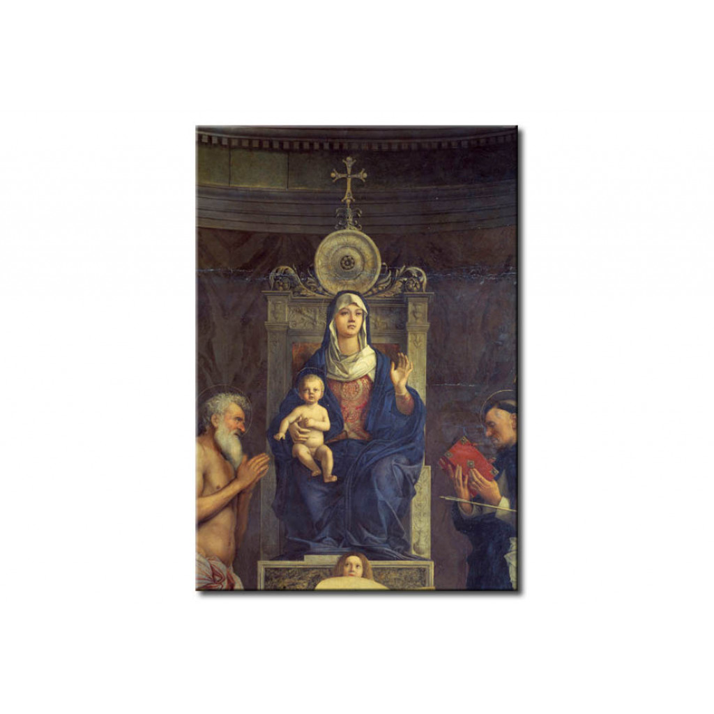 Schilderij  Giovanni Bellini: Sacra Conversazione