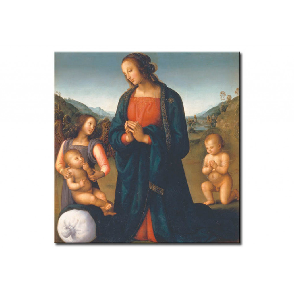 Schilderij  Pietro Perugino: Madonna Del Sacco