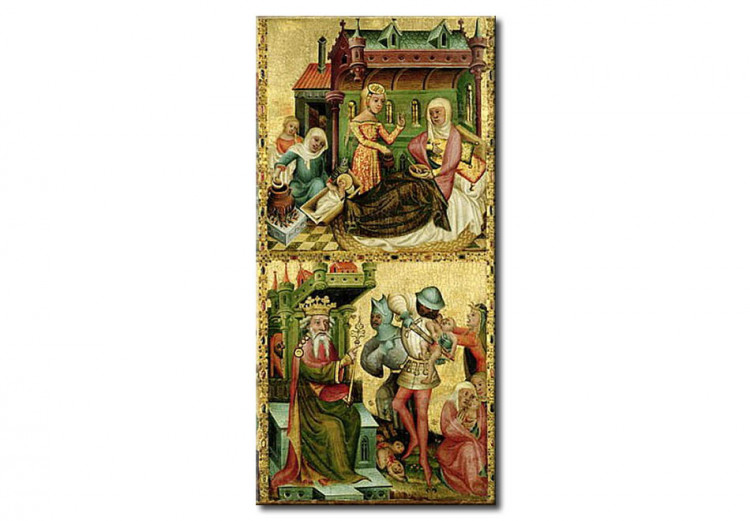 Wandbild Nativity of the Virgin and the Massacre of the Innocents, from the Buxtehude Altar 112081