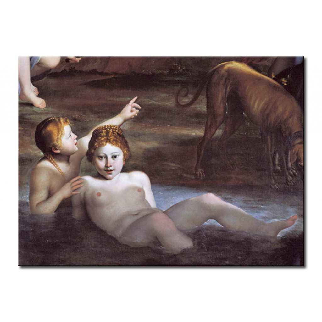 Schilderij  Domenichino: The Hunt Of Diana