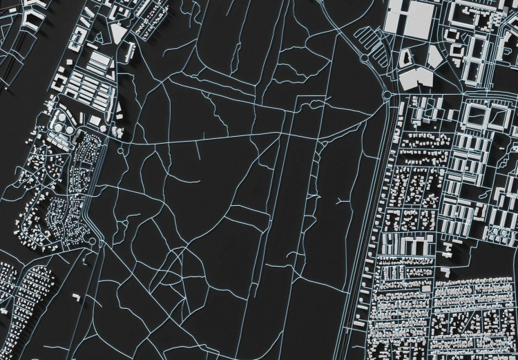 Decoratief prikbord Close up of Copenhagen [Cork Map] 135181 additionalImage 5