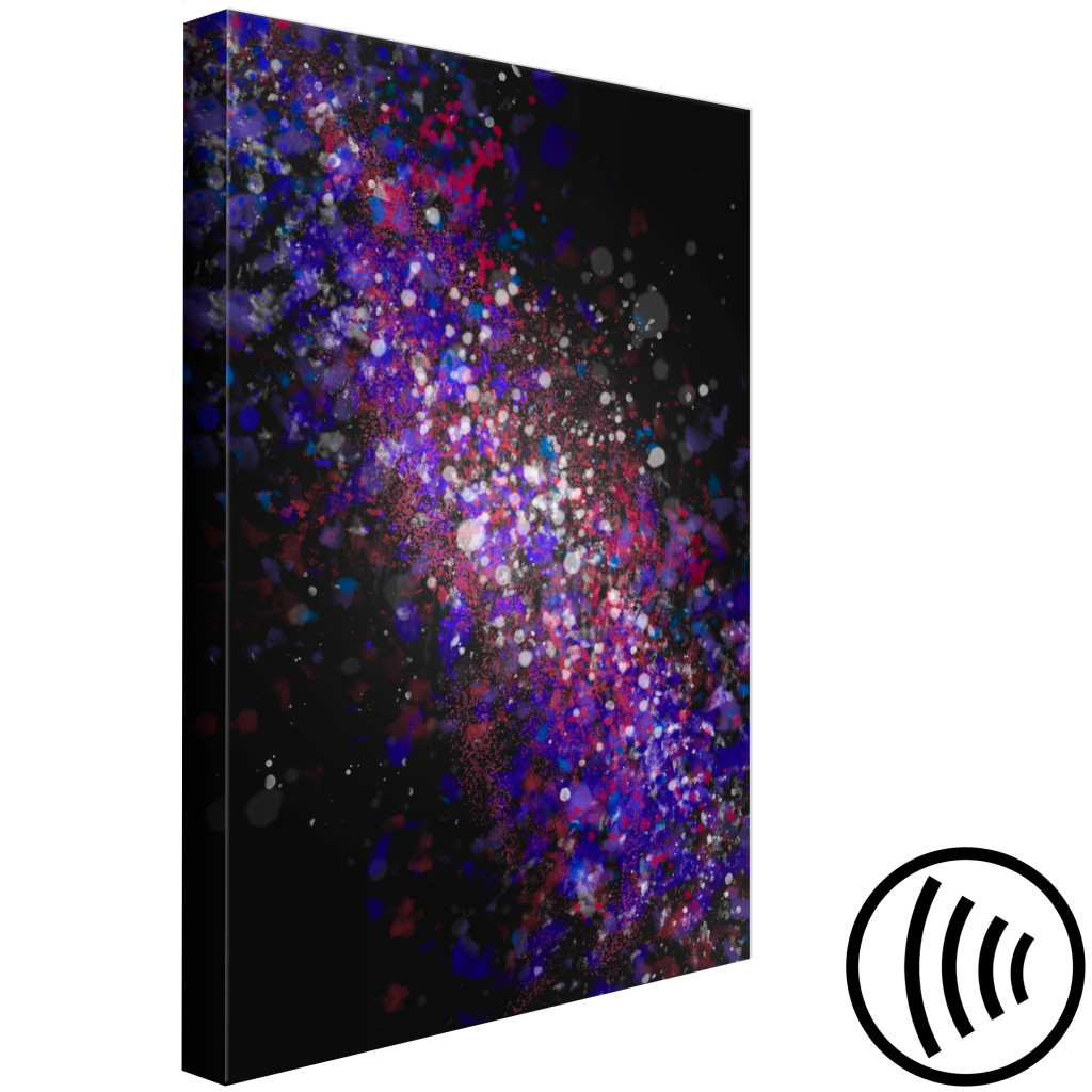 Pintura Cosmos Coloridos - Abstracção Inspirada Em Imagens Da Galáxia