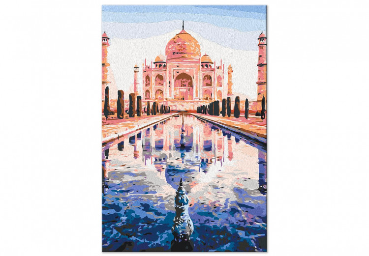Obraz do malowania po numerach Piękny Tadż Mahal 138481 additionalImage 7