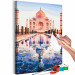 Obraz do malowania po numerach Piękny Tadż Mahal 138481 additionalThumb 6