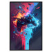 Poster Color Pad - Exploding Blue and Red Console 150681 additionalThumb 11
