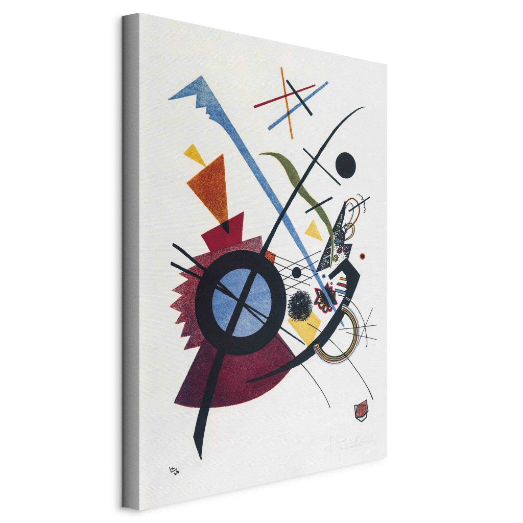 Schilderij Primary Colors - Kandinsky’s Geometric Abstraction [Large Format]