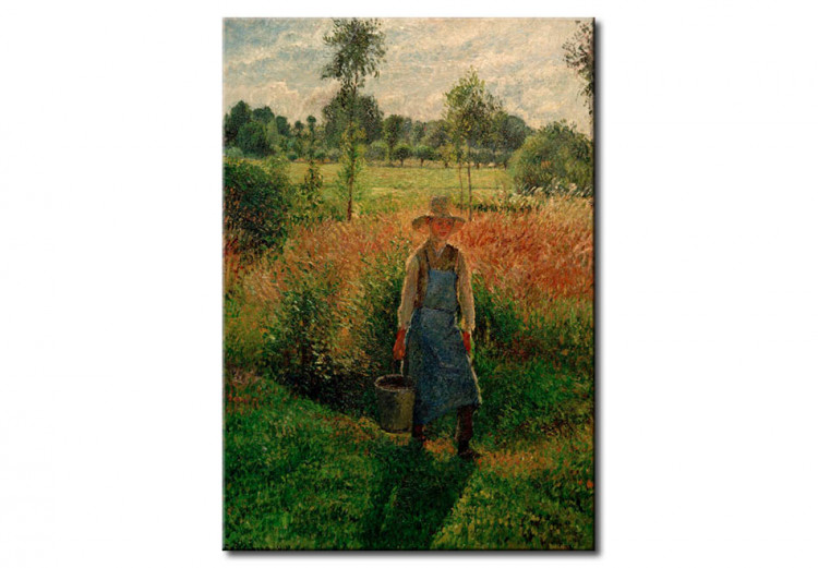 Reproduction de tableau Le Jardinier, soleil d'après-midi, Eragny 50981