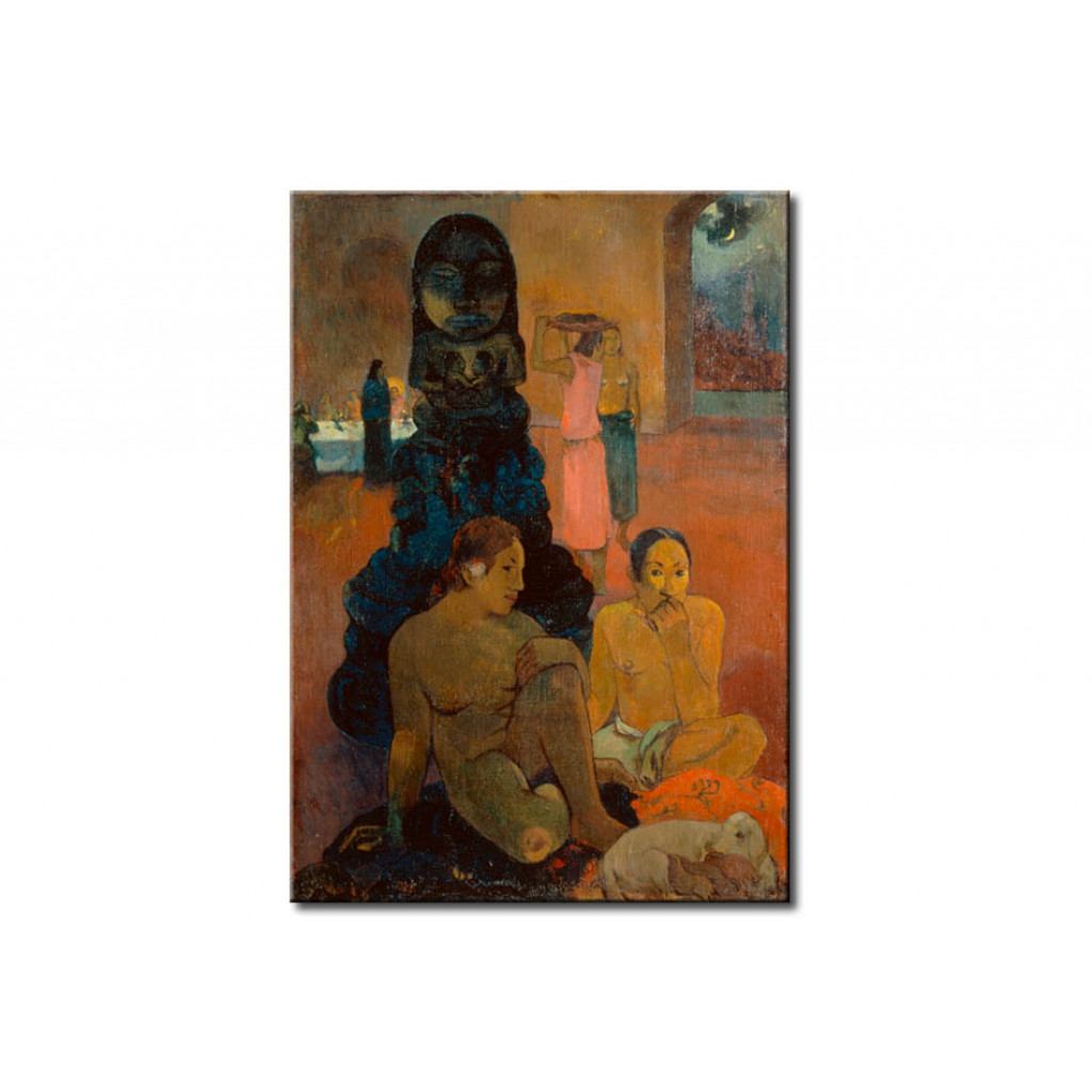 Schilderij  Paul Gauguin: The Great Buddha