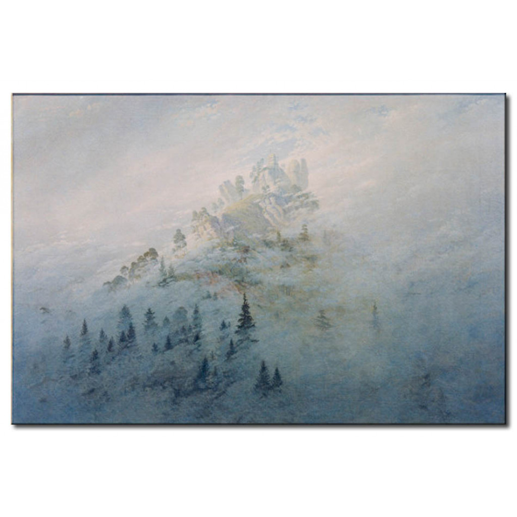 Cópia Impressa Do Quadro Morning Mist In The Mountains