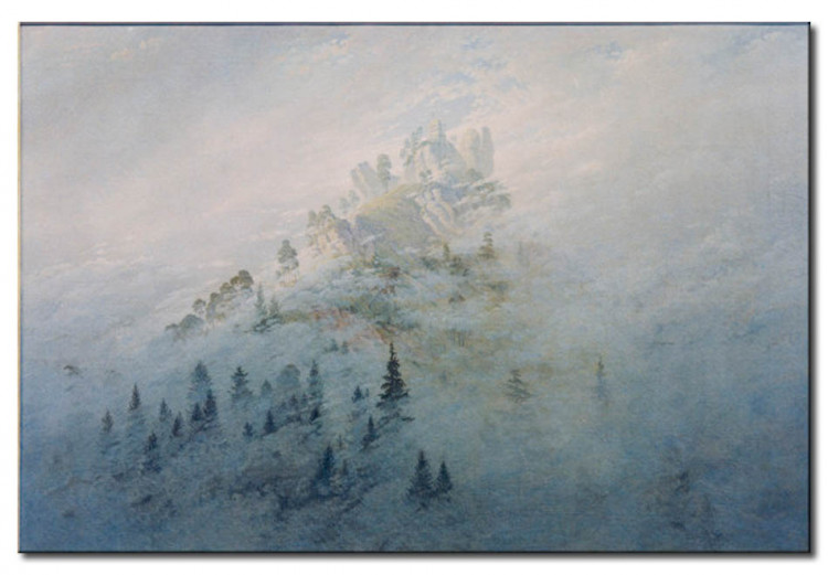 Kunstkopie Morgennebel im Gebirge 53981