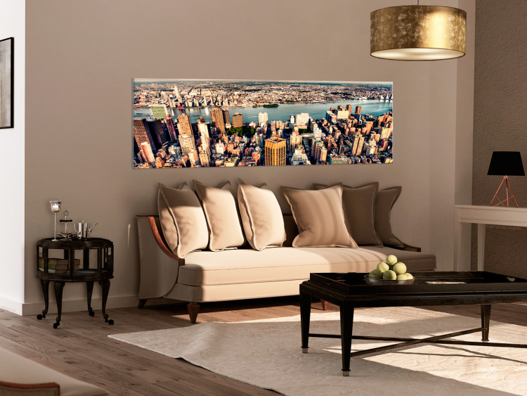 Pintura em tela Panorama of New York 98581 additionalImage 3