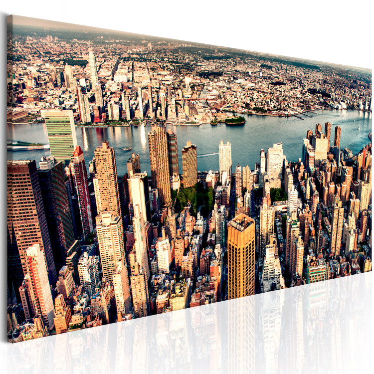 Pintura em tela Panorama of New York 98581 additionalImage 2