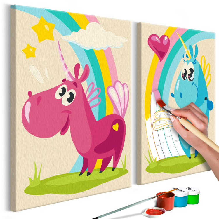 Kit de pintura artística para niños Unicornios monos 107291 additionalImage 3