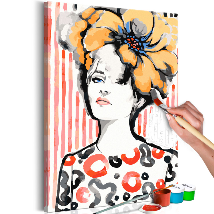 Paint by Number Kit Woman Portrait 108091 additionalImage 3