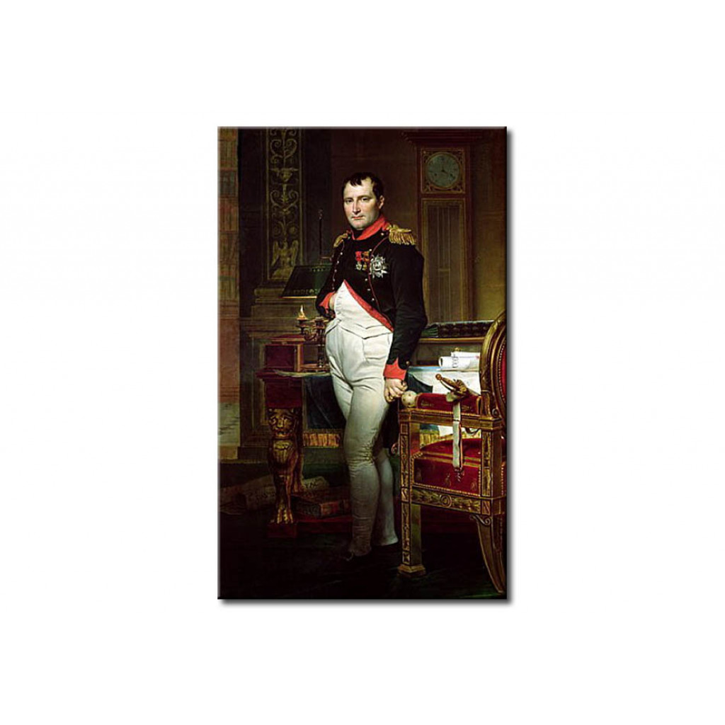 Schilderij  Jacques-Louis David: Napoleon Bonaparte
