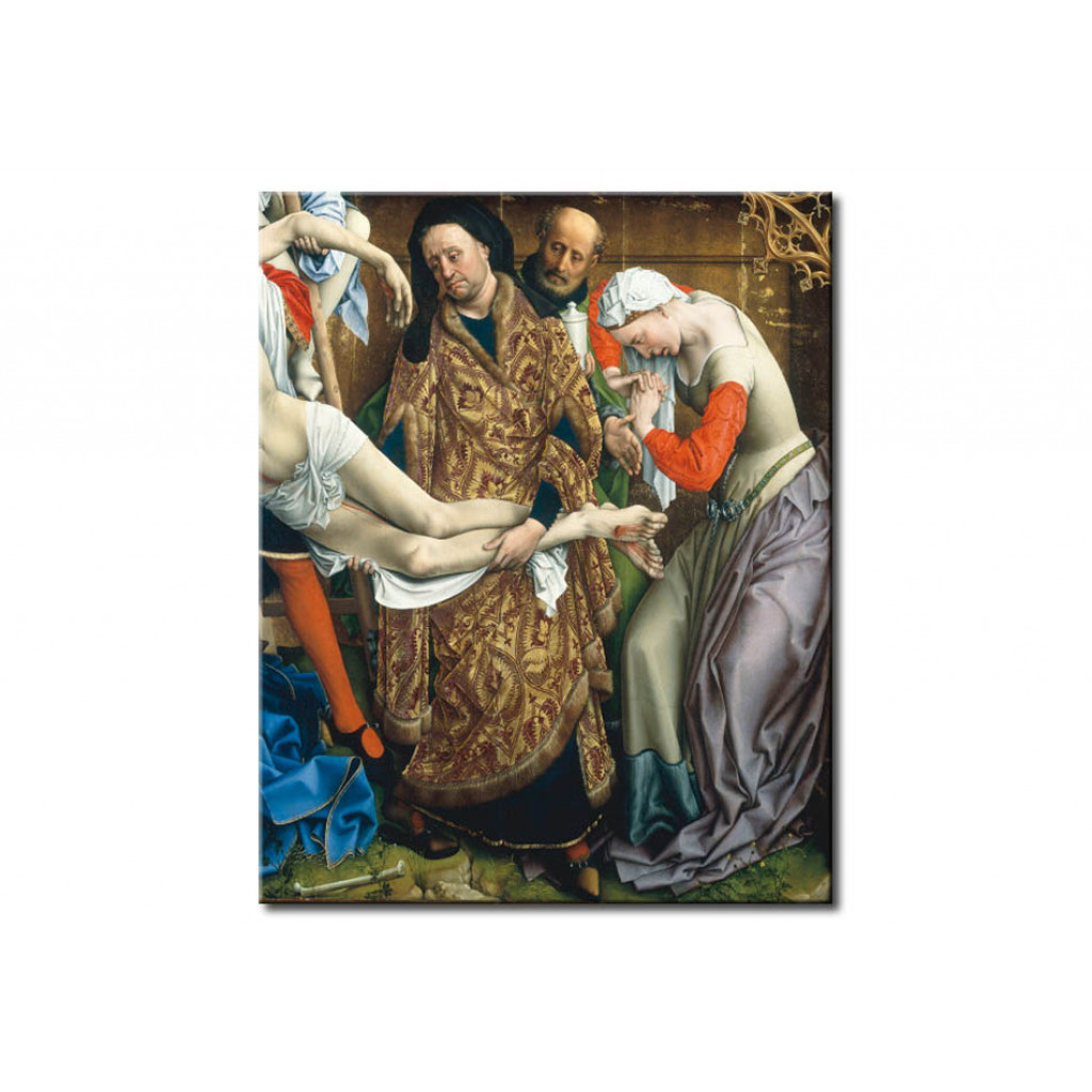 Schilderij  Rogier Van Der Weyden: Deposition From The Cross