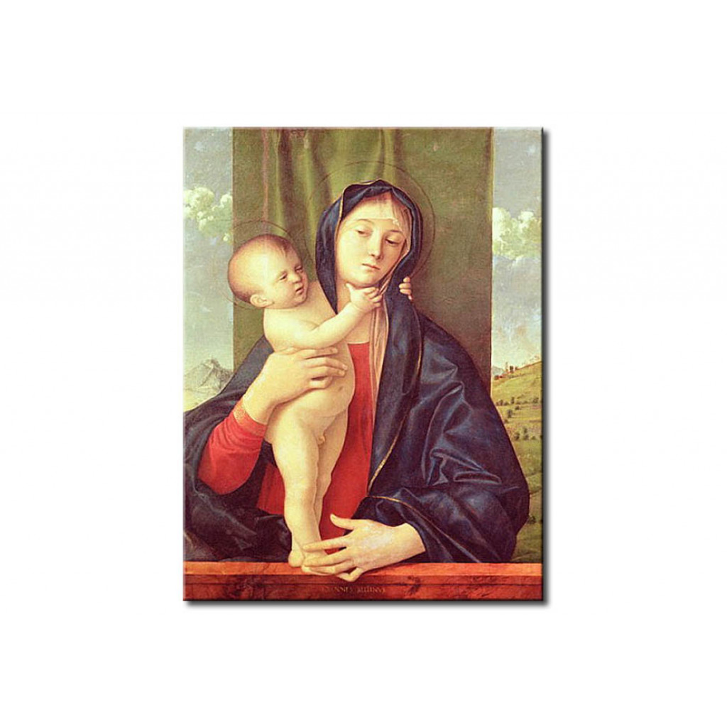 Schilderij  Giovanni Bellini: Virgin And Child