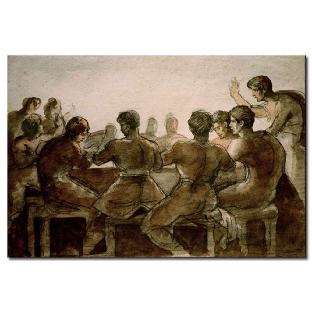 Schilderij  Théodore Géricault: The Conspirator