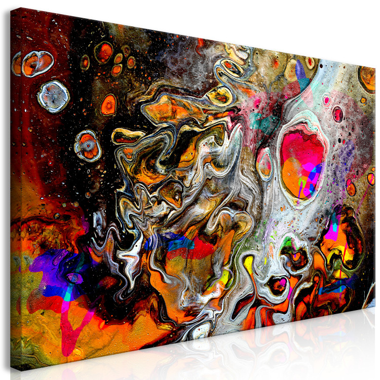 Premium Photo  Beautiful abstract background. pouring acrylic paint on  canvas. contemporary art.