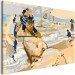 Wandbild zum Malen nach Zahlen Claude Monet: Camille on the Beach at Trouville 134691 additionalThumb 4