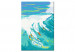 Wandbild zum Malen nach Zahlen Surfing Vibes 137291 additionalThumb 4