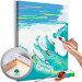 Wandbild zum Malen nach Zahlen Surfing Vibes 137291