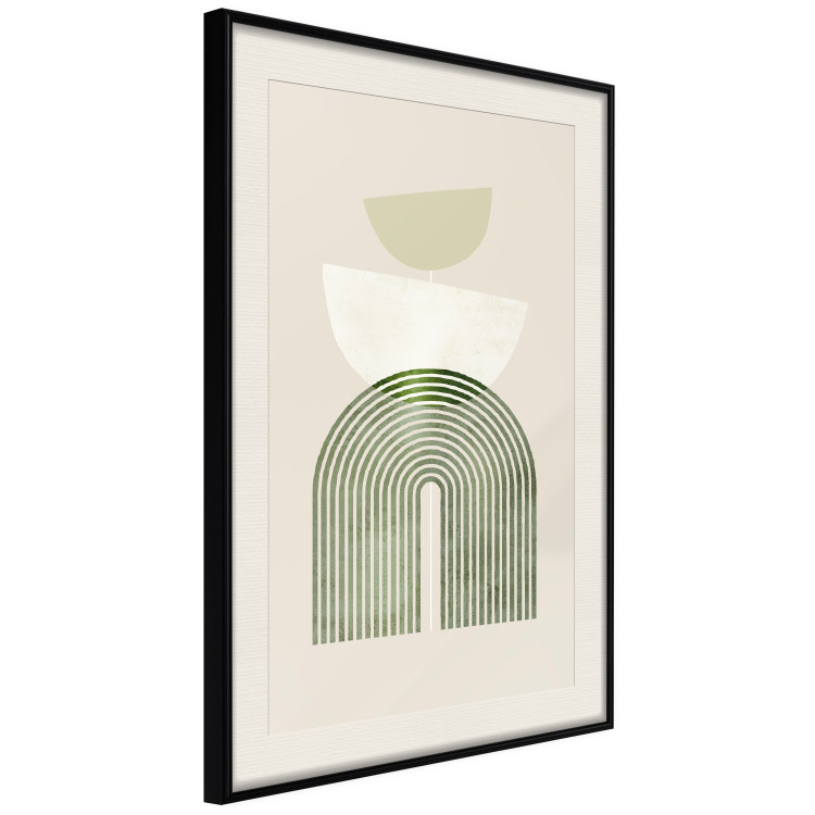 Wall Poster Abstraction - Rounded Forms in Bright Colors on a Beige Background 149891 additionalImage 9