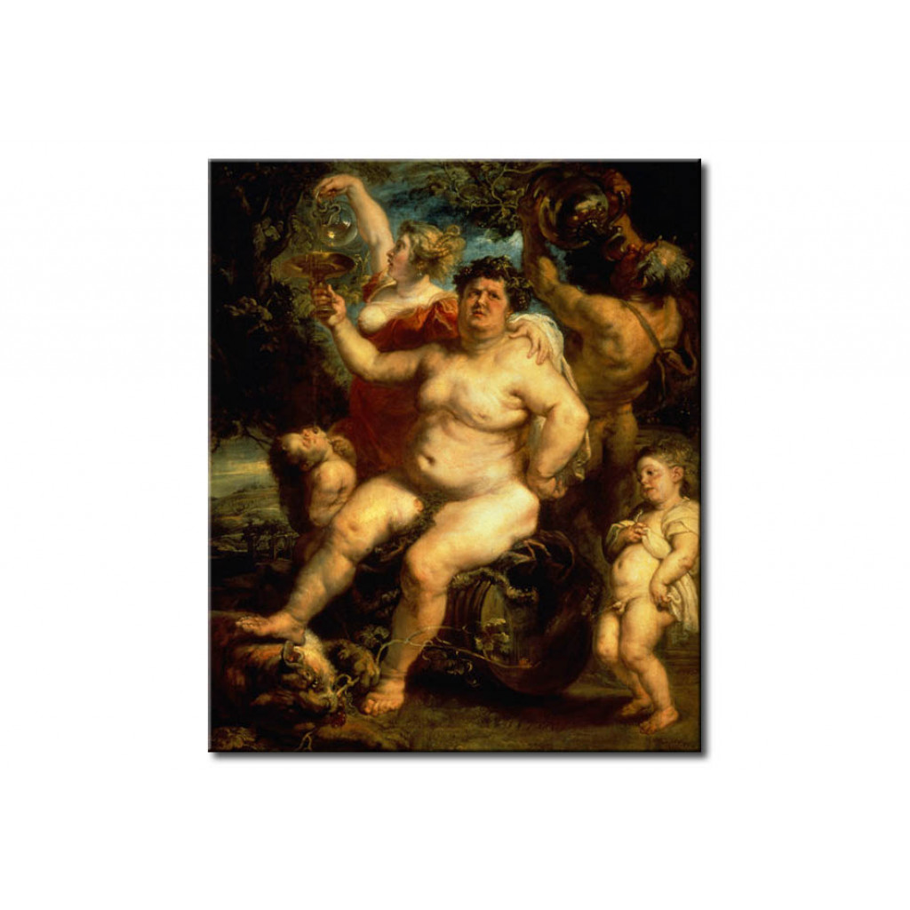 Schilderij  Peter Paul Rubens: Bacchus