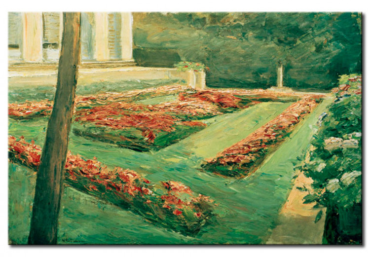Reproduction de tableau La terrasse de fleurs dans le jardin de Wannsee (nord-ouest) 53391