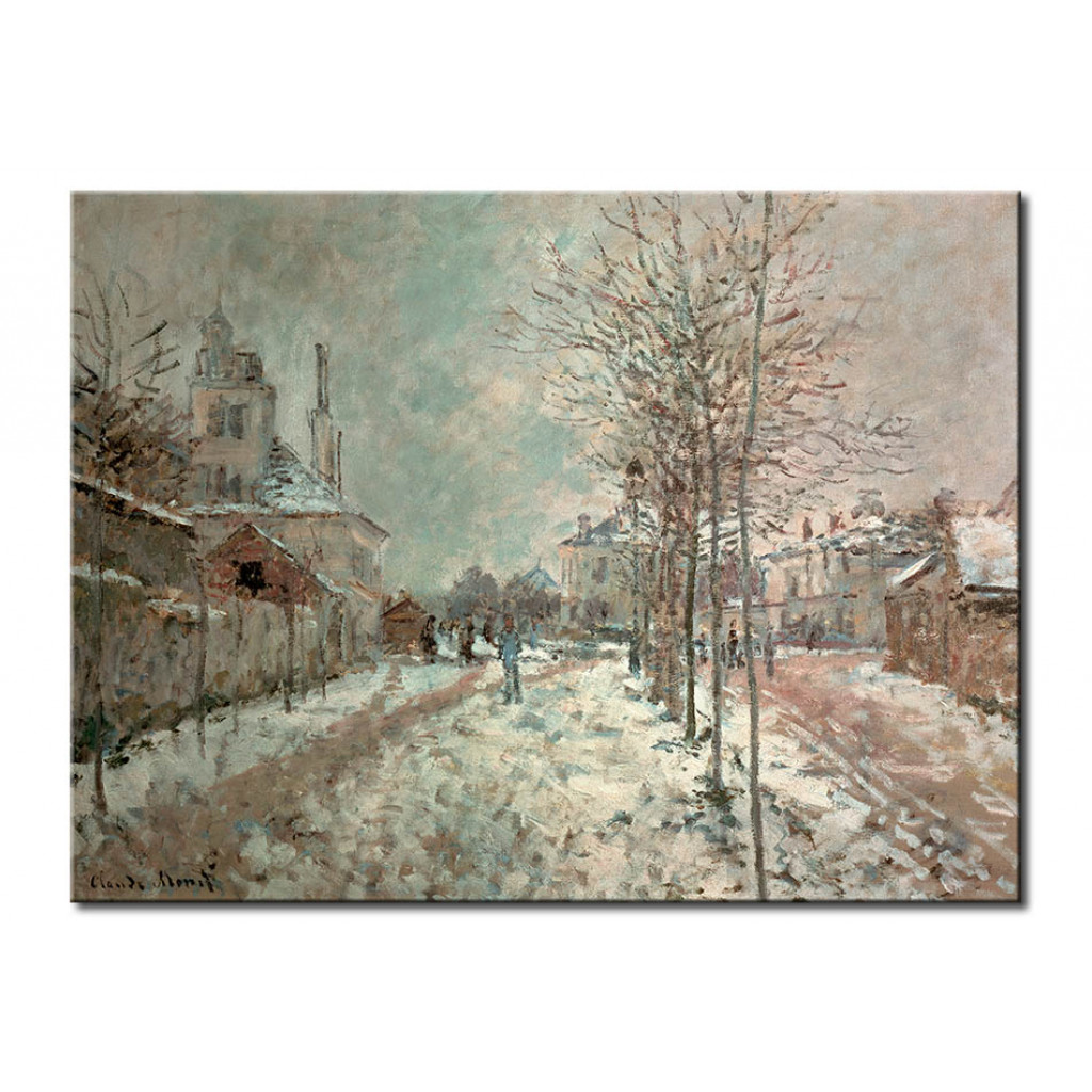 Schilderij  Claude Monet: Boulevard De Pontoise At Argenteuil