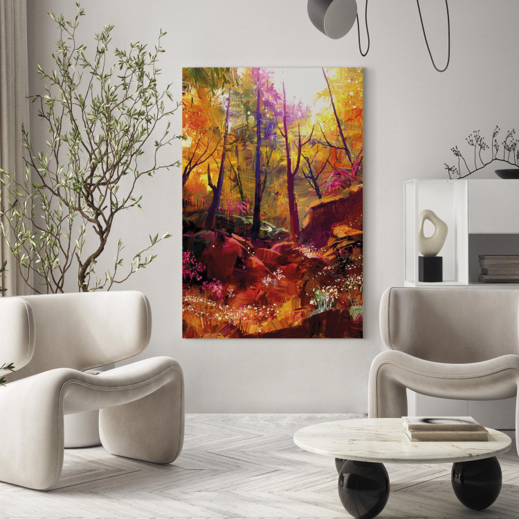 Canvas Art Print Painted Forest            88691 additionalImage 9