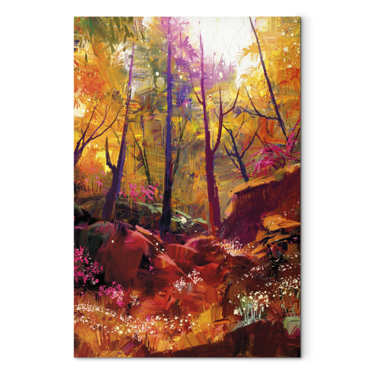 Canvas Art Print Painted Forest            88691 additionalImage 7