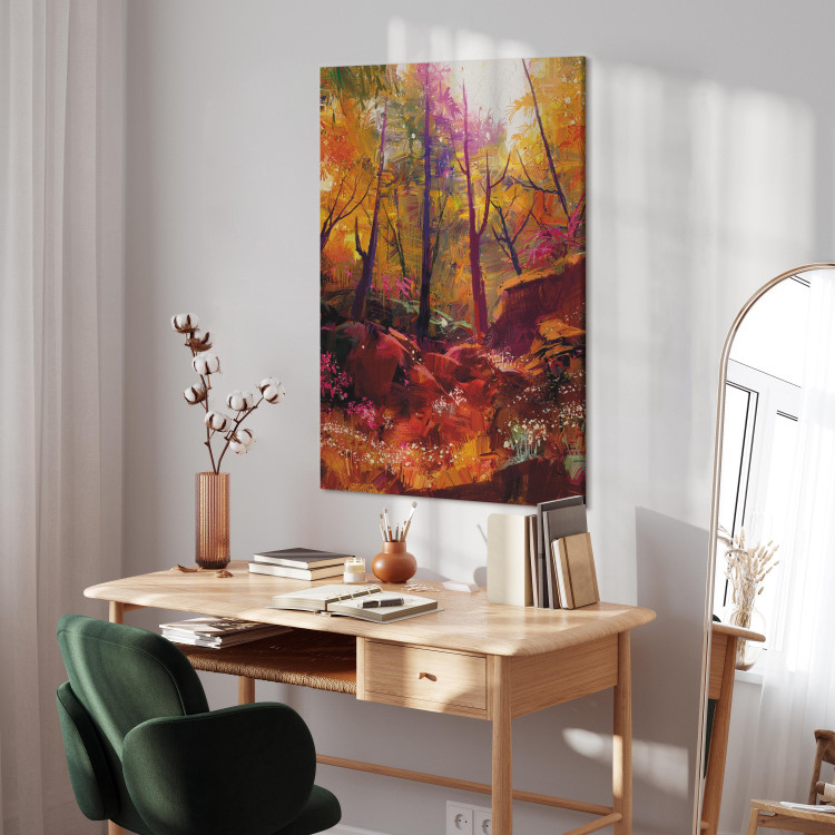 Canvas Art Print Painted Forest            88691 additionalImage 10