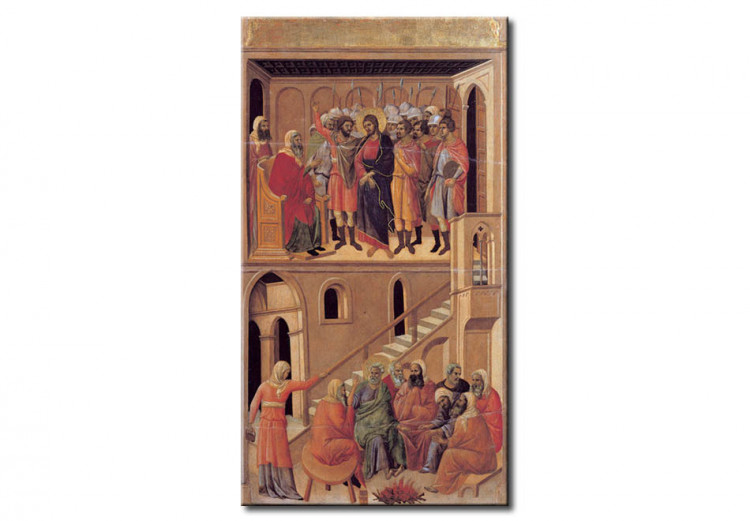 Kunstdruck Christ before Annas / Peter denying Christ 109002
