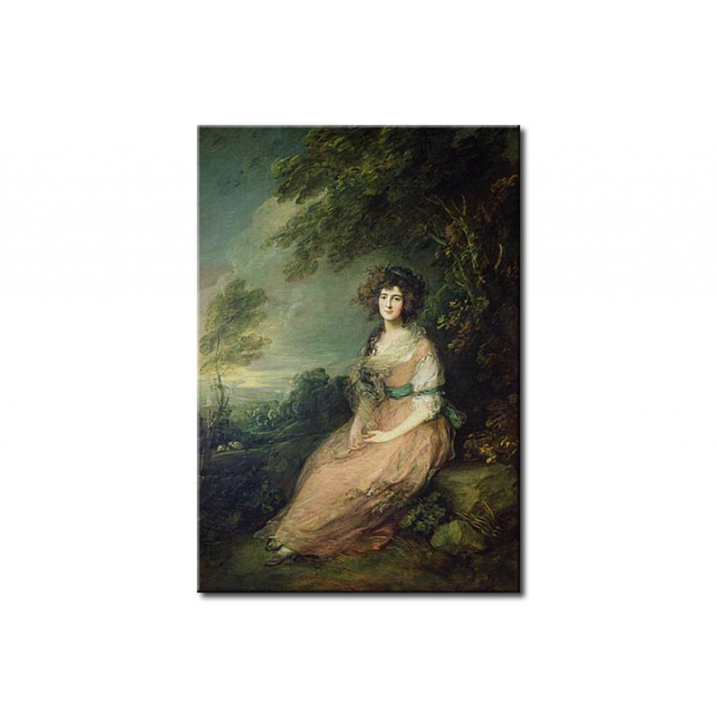 Schilderij  Thomas Gainsborough: Mrs. Richard Brinsley Sheridan