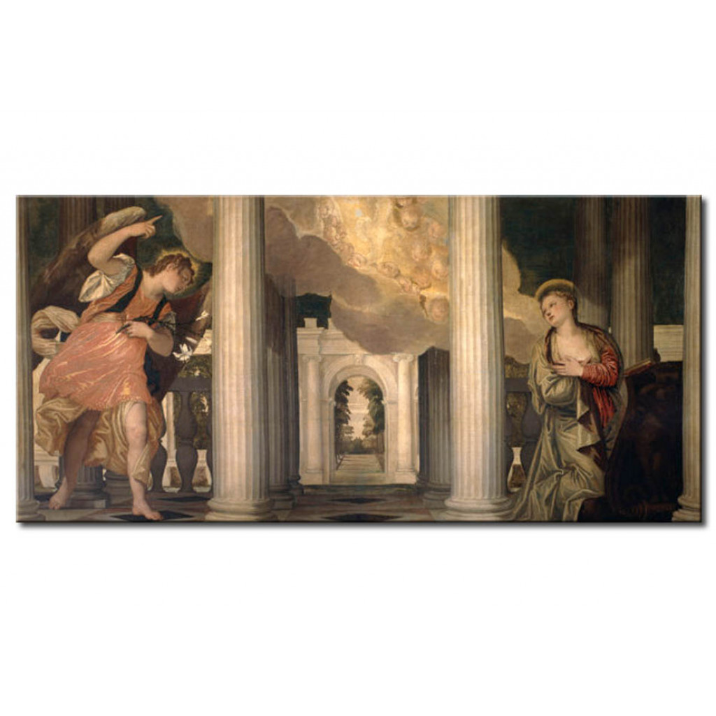 Schilderij  Paolo Veronese: The Annunciation
