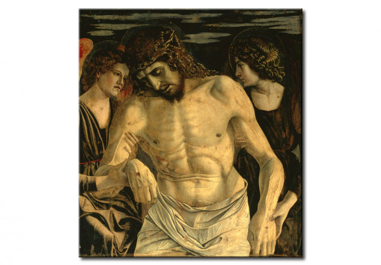 Quadro famoso Dead Christ, supported by two Angels 113402